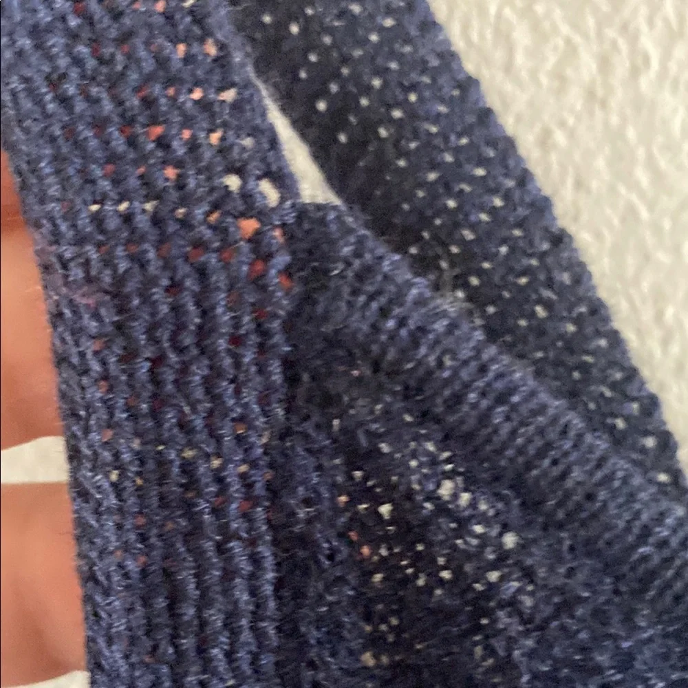 Eileen Fisher Women's Navy Top 100% wool - Picture 3 of 9